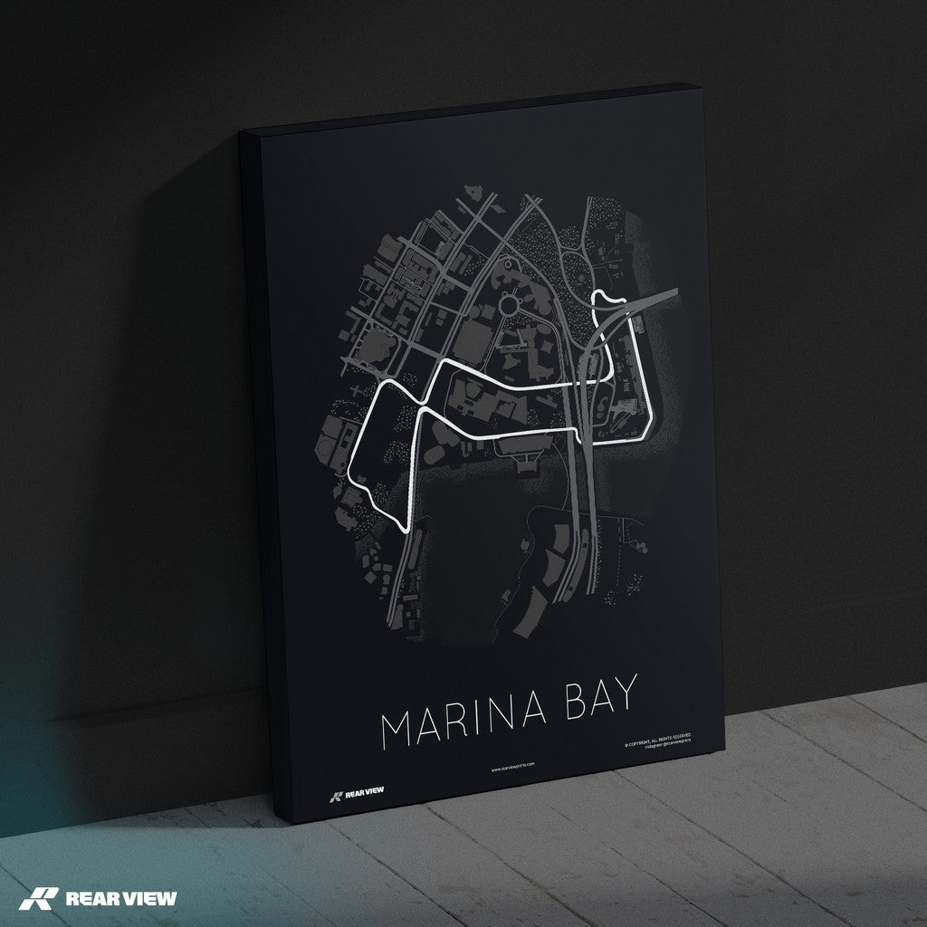 Rhythm of the Night – Marina Bay Track Art Print