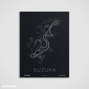 Die legendäre 8 - Suzuka Strecke Kunstdruck