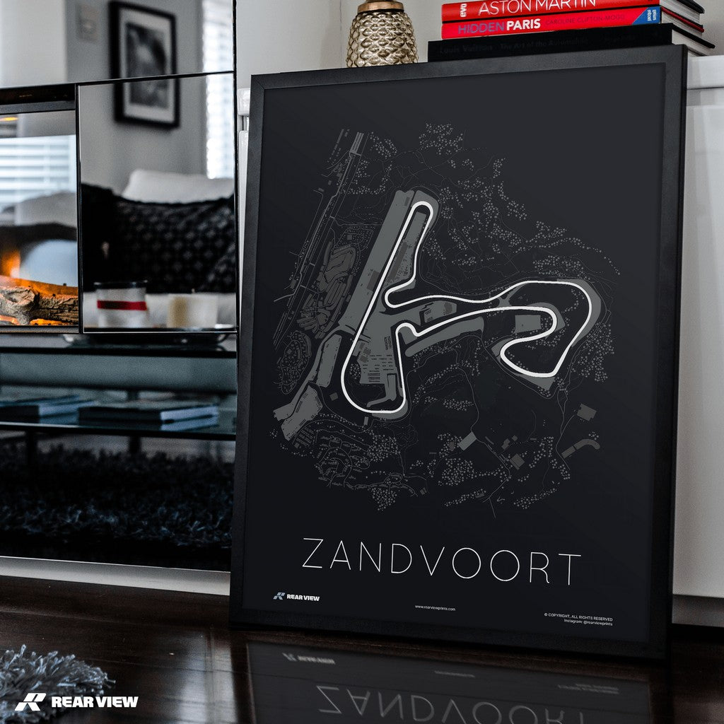 House of Orange - Zandvoort Track Art Print