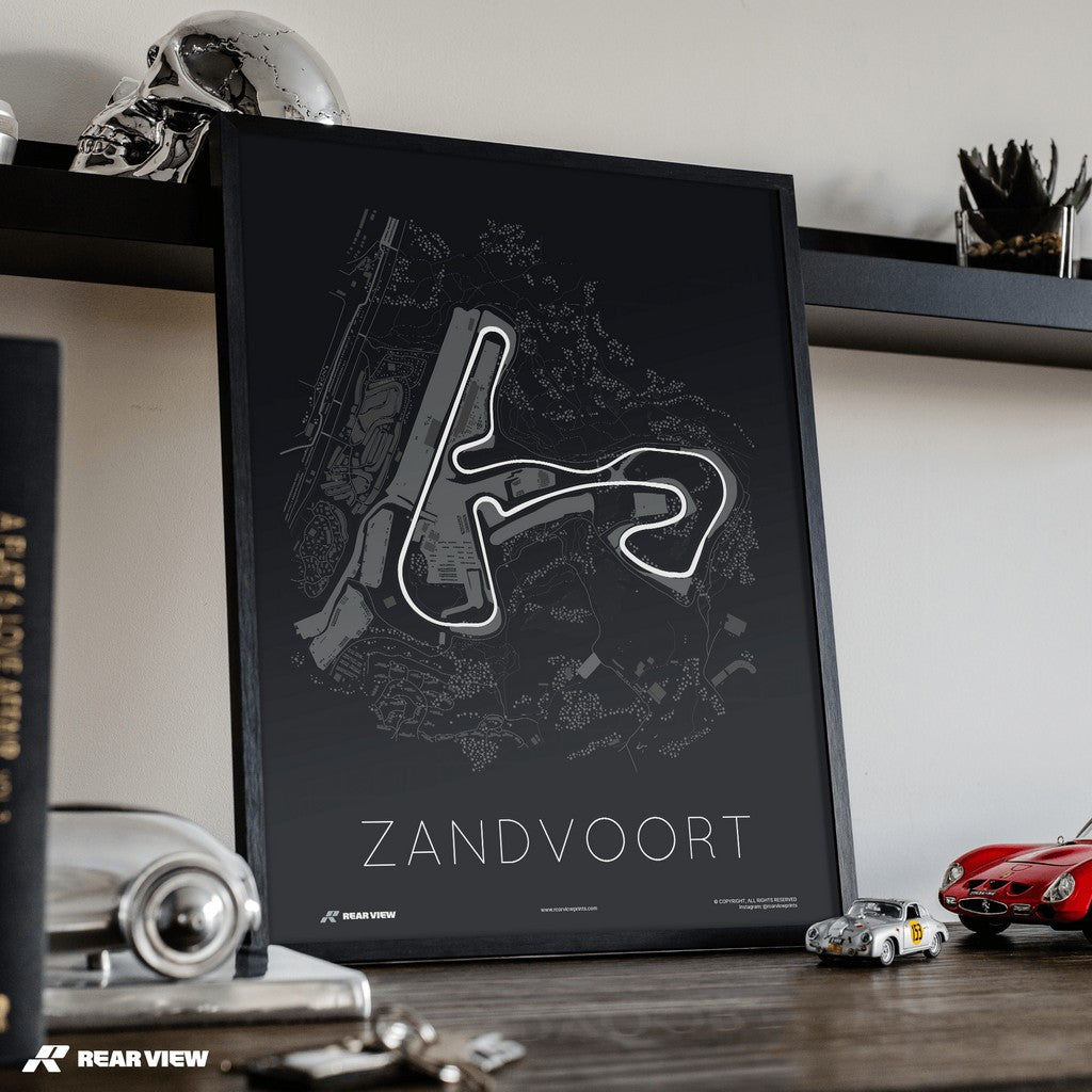 House of Orange - Zandvoort Track Art Print