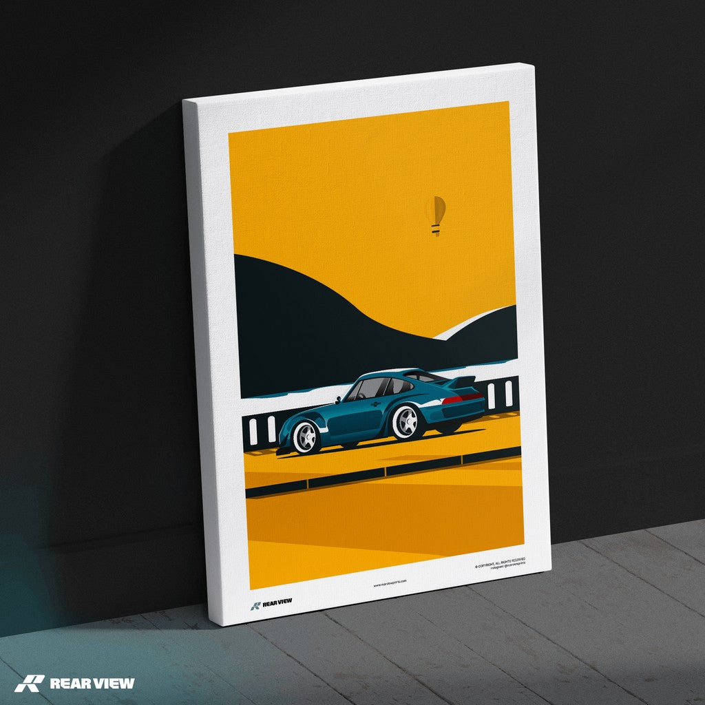 Malerischer Motor - 993 Kunstdruck