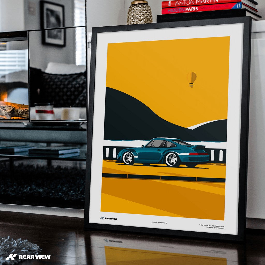 Malerischer Motor - 993 Kunstdruck