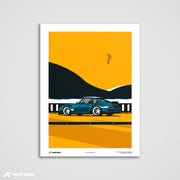 Malerischer Motor - 993 Kunstdruck