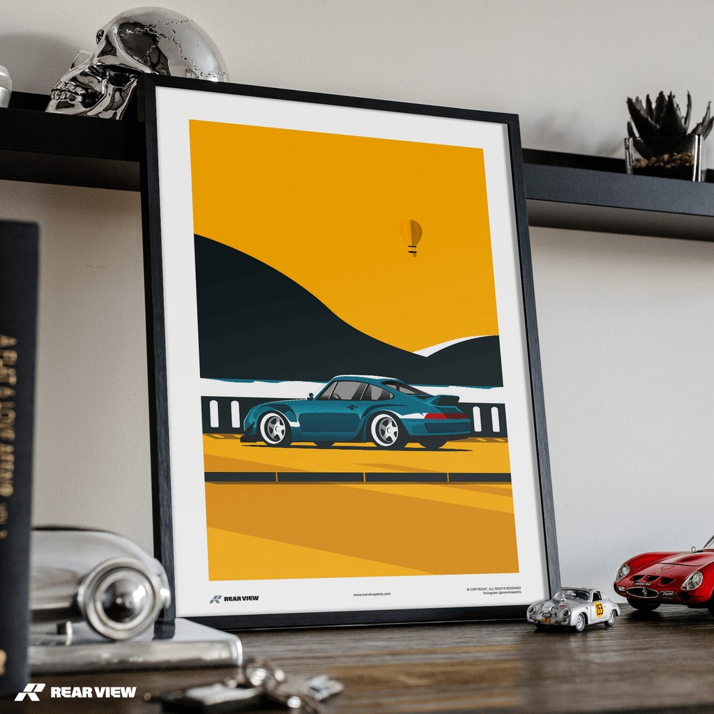 Malerischer Motor - 993 Kunstdruck