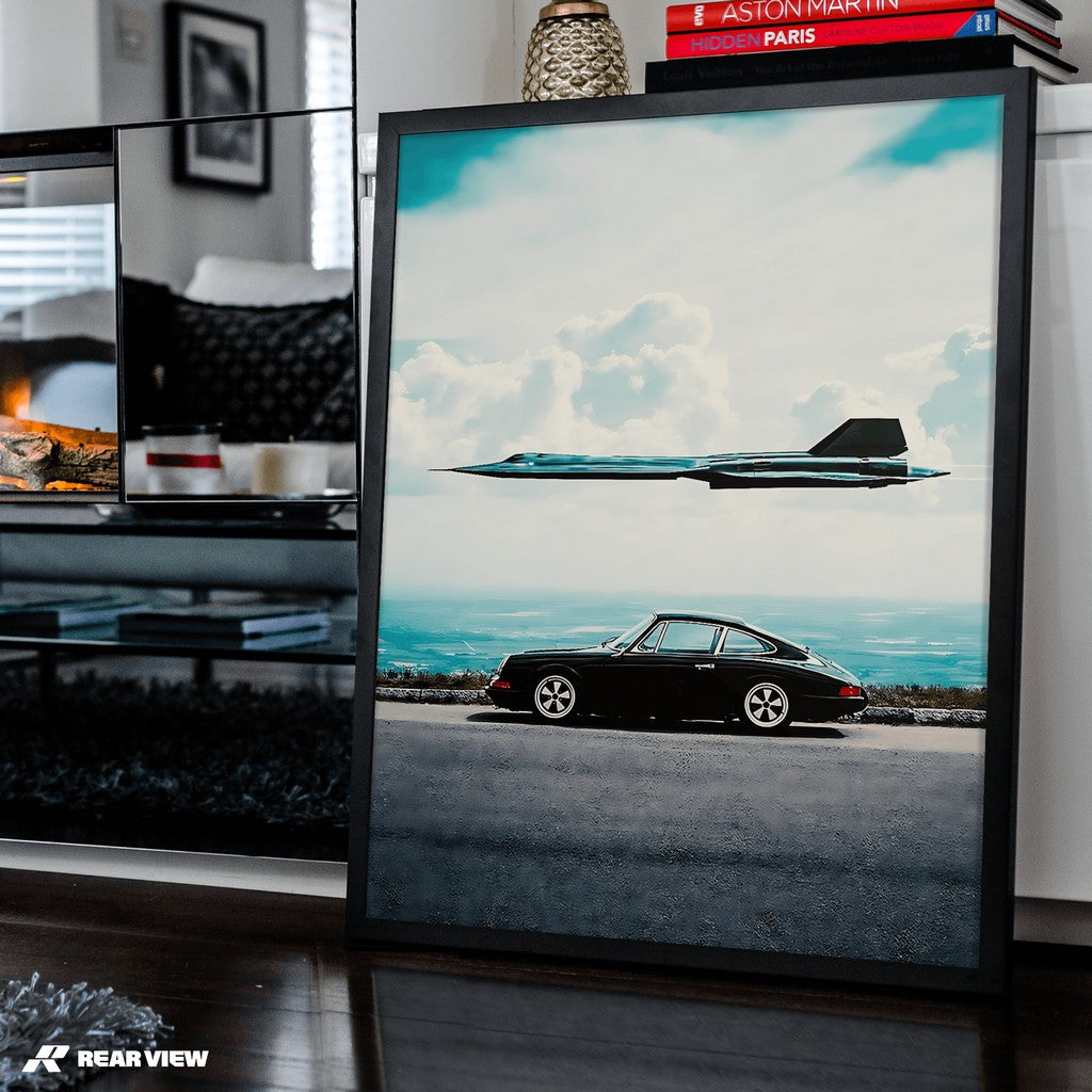 Skybound Speed - 911 Kunstdruck