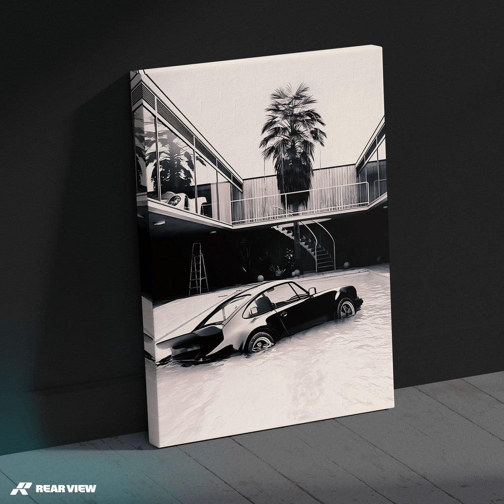 Deep End Drive - 911 Kunstdruck