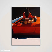 Redline Temptation - Supercar Kunstdruck