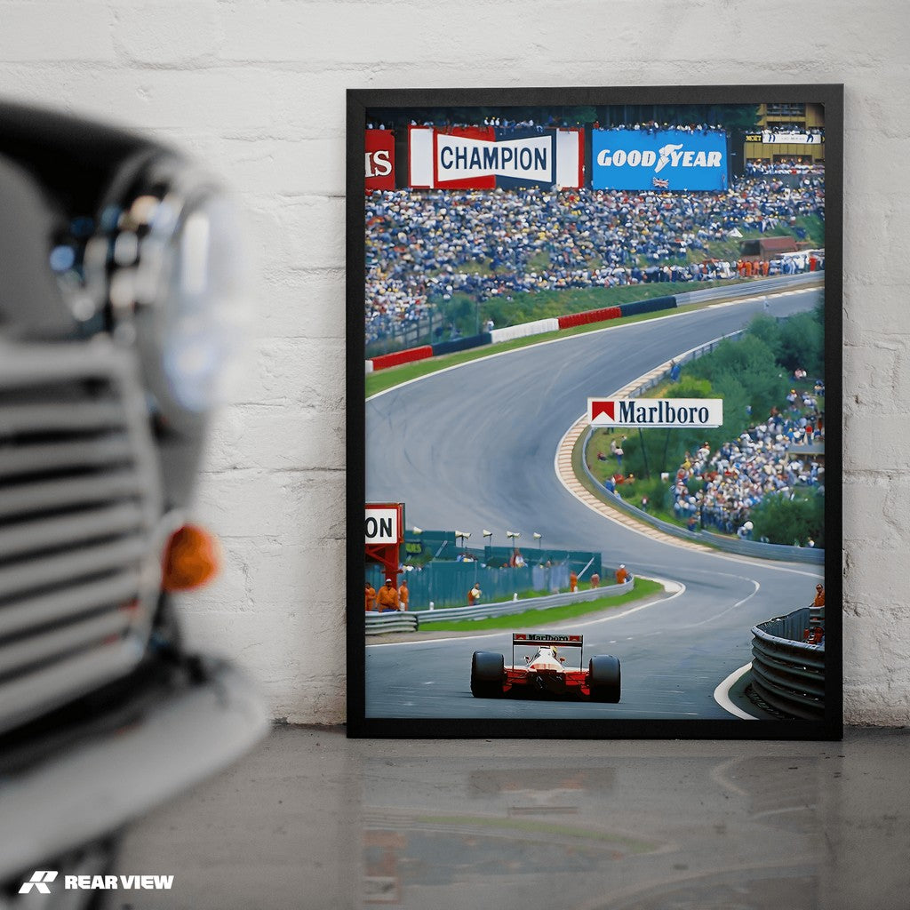 Uphill Charge – Racing Archive Print