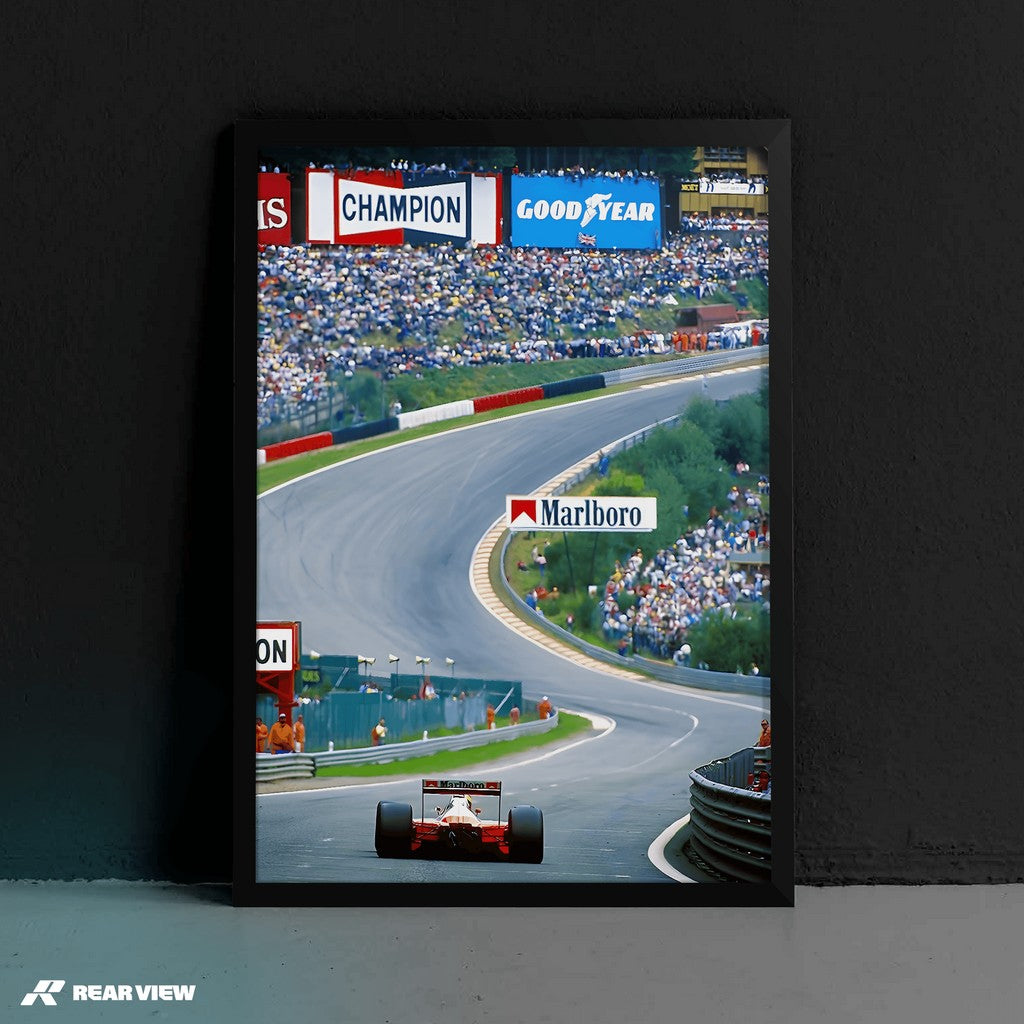 Uphill Charge – Racing Archive Print