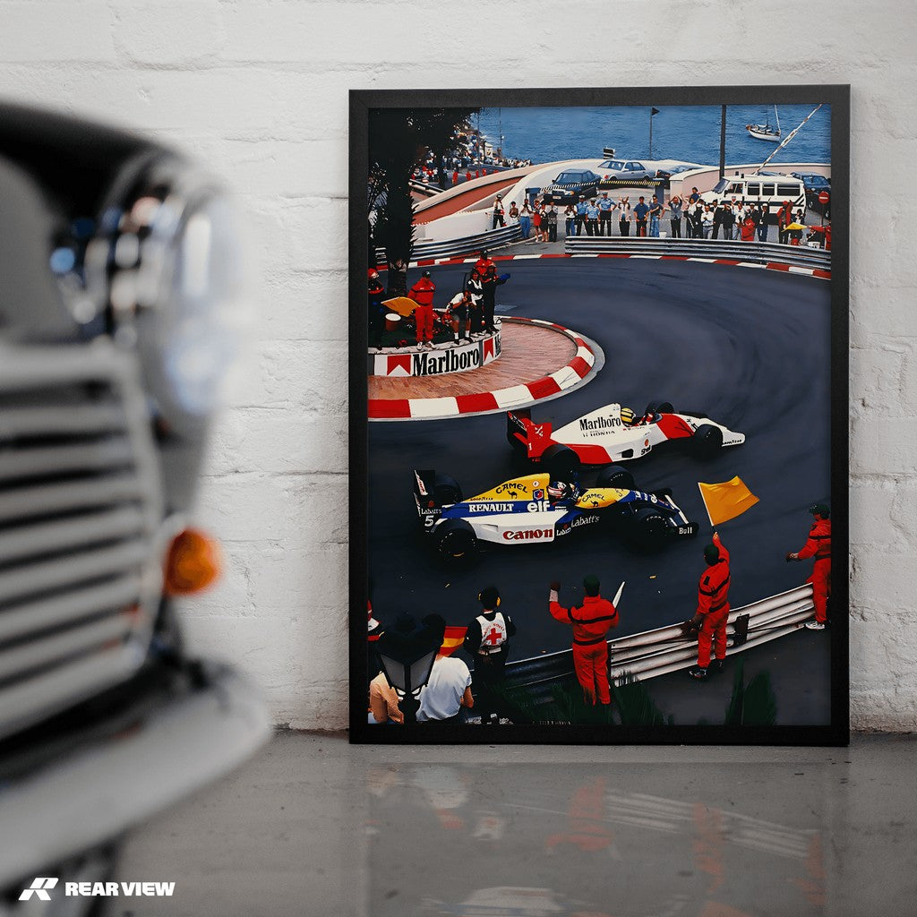 Hairpin Duel – Racing Archive Print