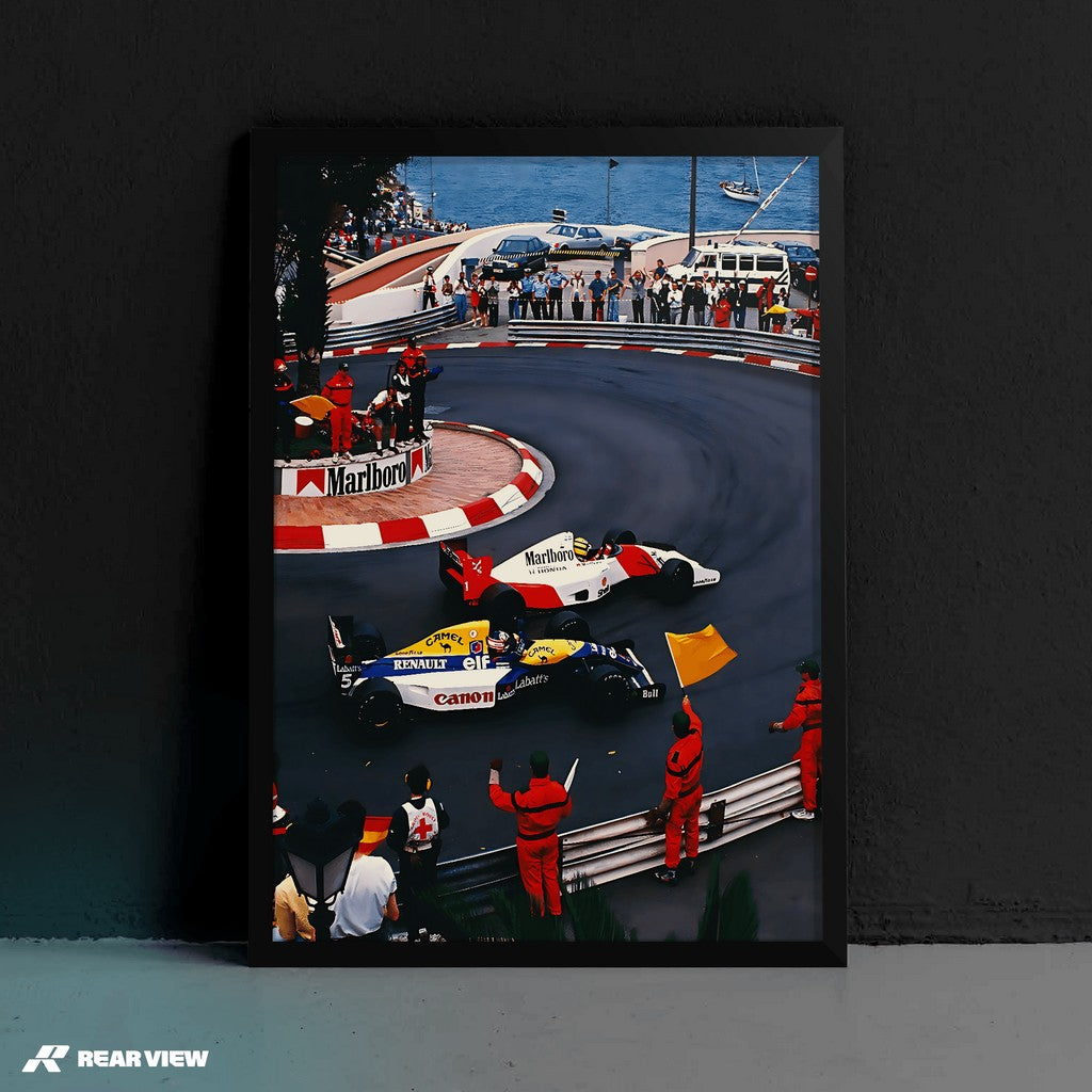 Hairpin Duel – Racing Archive Print