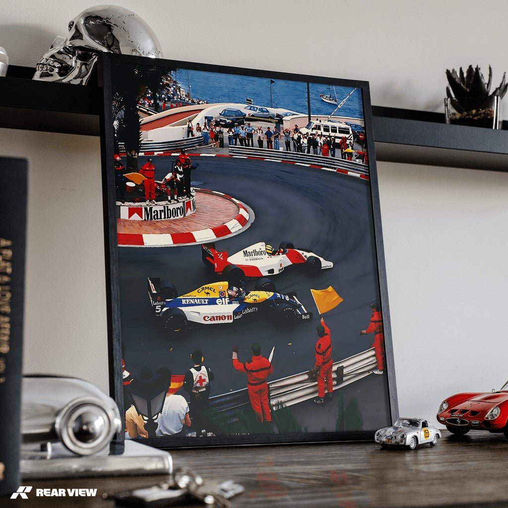 Hairpin Duel – Racing Archive Print