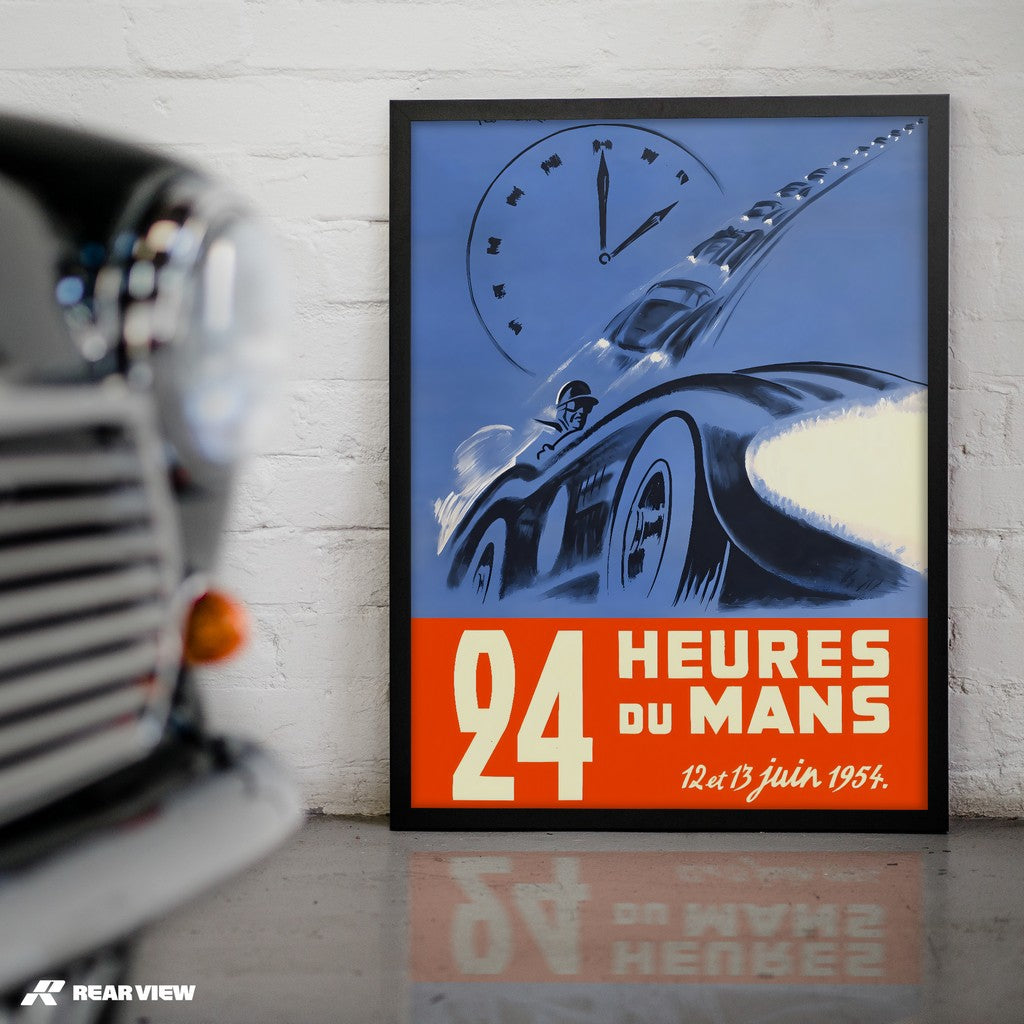 Midnight Chase - 1954 Art Print