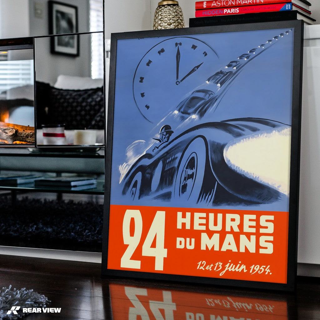 Midnight Chase - 1954 Art Print