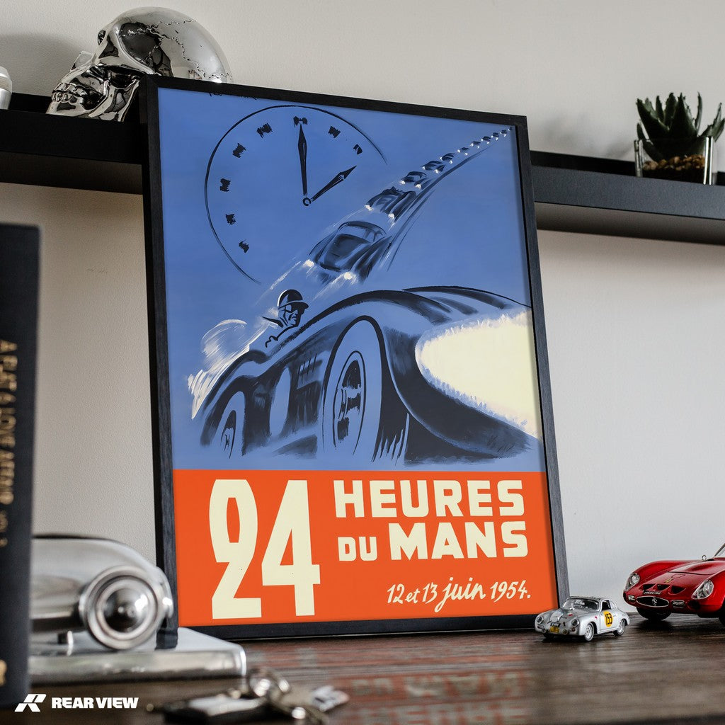 Midnight Chase - 1954 Art Print