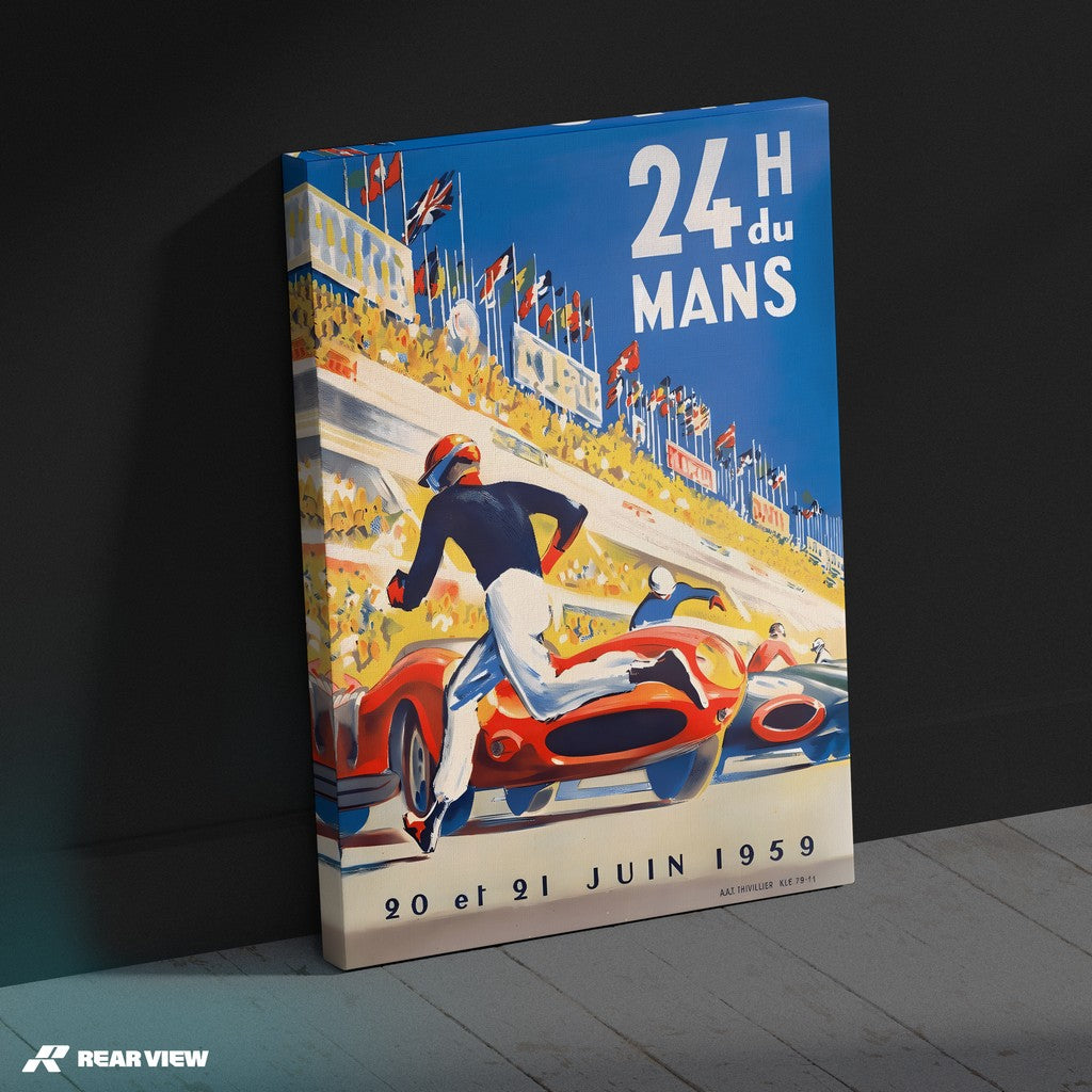 Racer's Rush - 1959 Kunstdruck