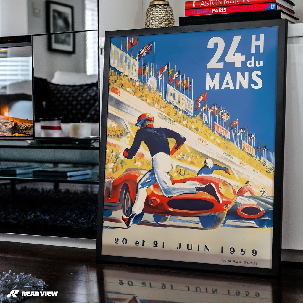 Racer's Rush - 1959 Kunstdruck