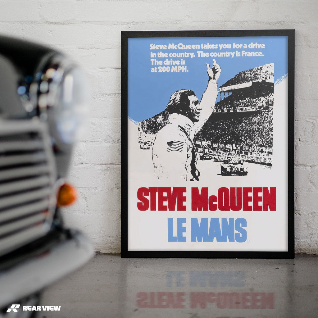 Le Mans Legend - McQueen Art Print