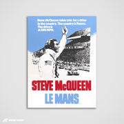 Le Mans Legend - McQueen Art Print