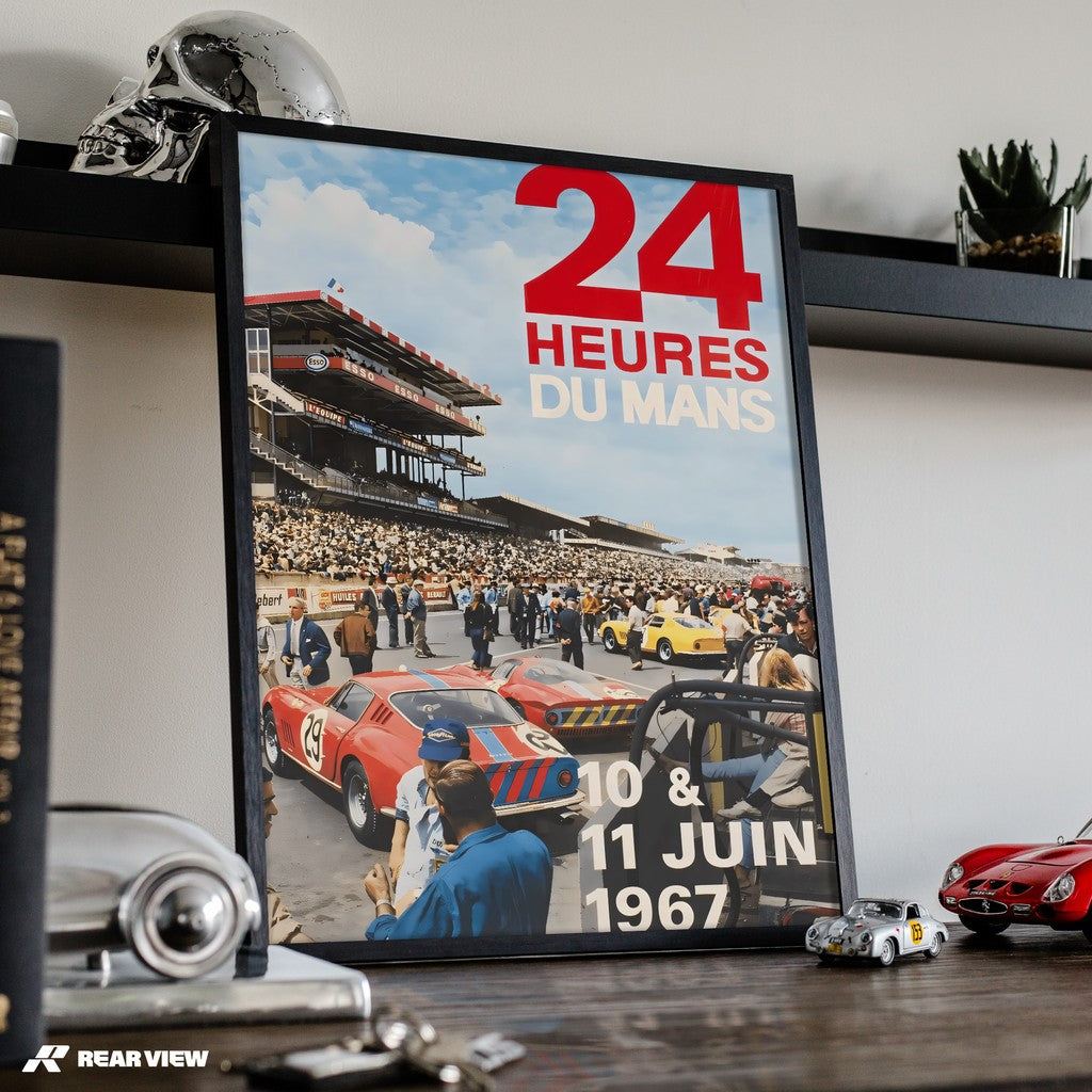 Race Day Thrills - 1967 Art Print