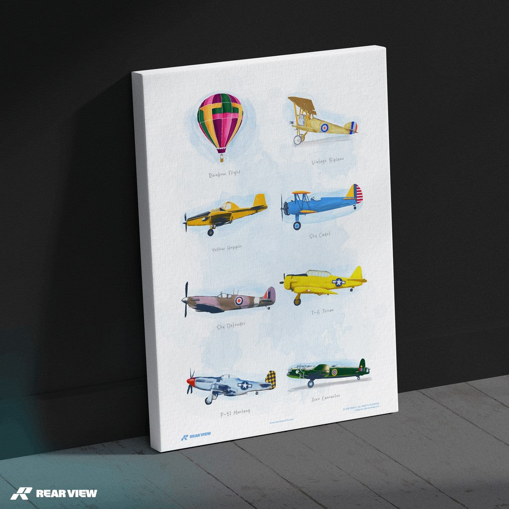 Sky Legends – Watercolour Art Print