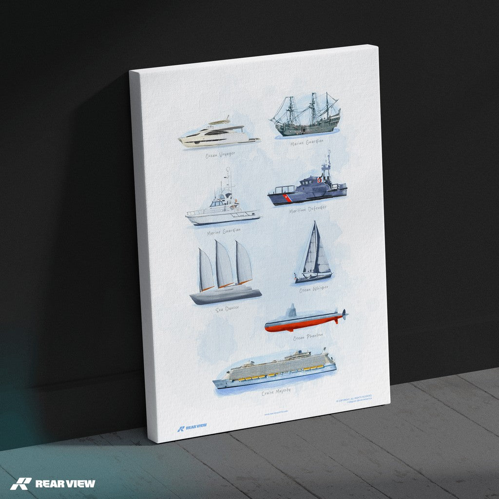 Deep Command – Watercolour Art Print